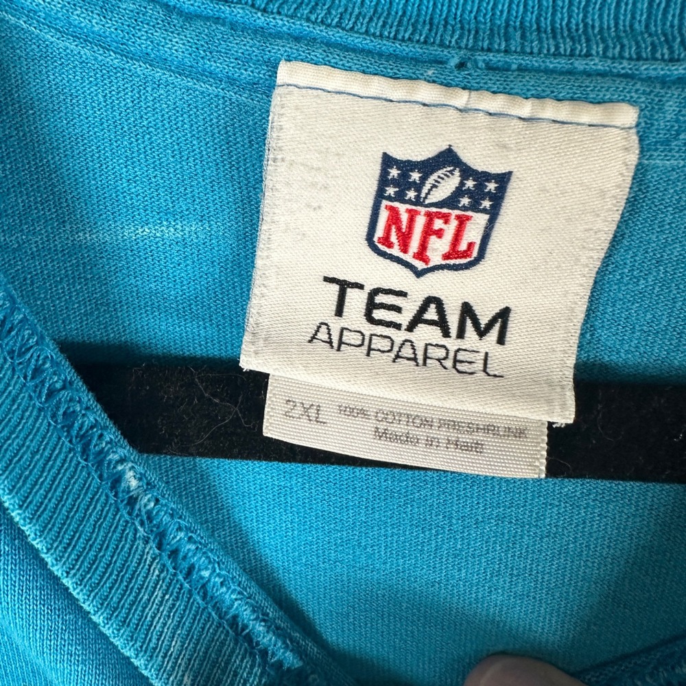 VTG NFL T-Shirt Men 2XL Blue Panthers Belong Carolina Football Retro Vintage VTG - Picture 10 of 15